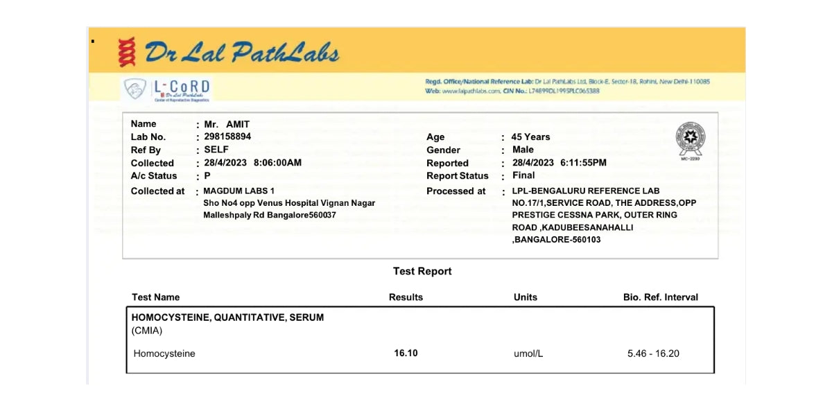 more lab results