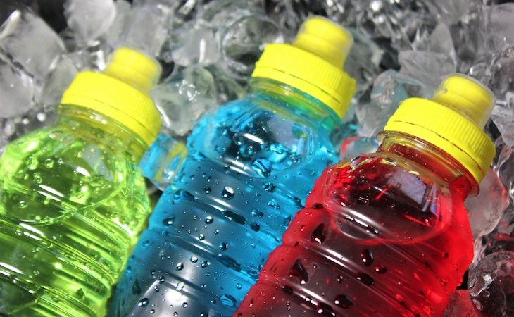 Different sports drinks